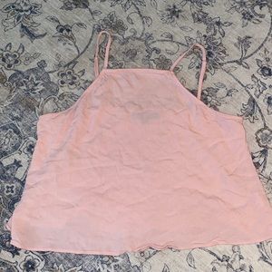 Pink Loose Kendall & Kylie Tank Top
